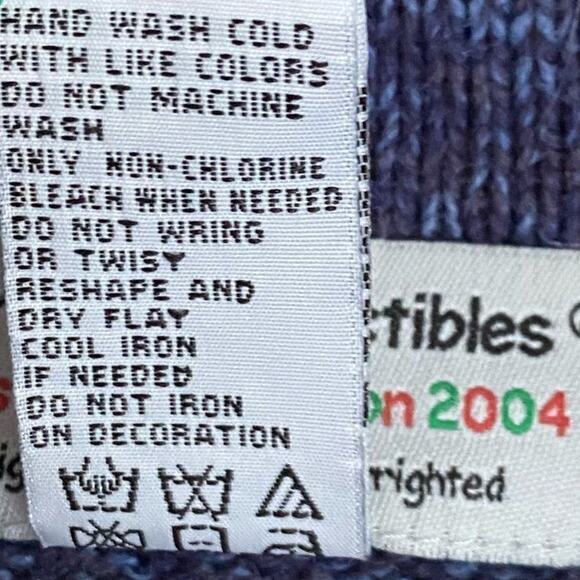 Heirloom Collectible Holiday Sweater Jacket Blue Snowflake Zip Up Size XL Beaded - Picture 6 of 11